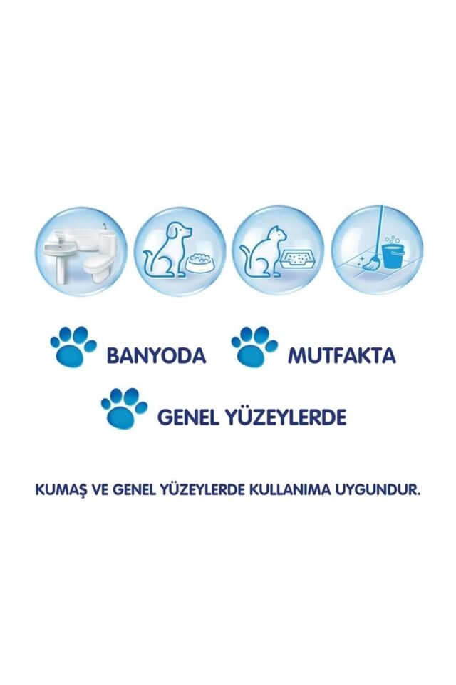 Evcil Hayvan Leke Ve Koku Giderici Oksijenli Çamaşır Suyu 750ml