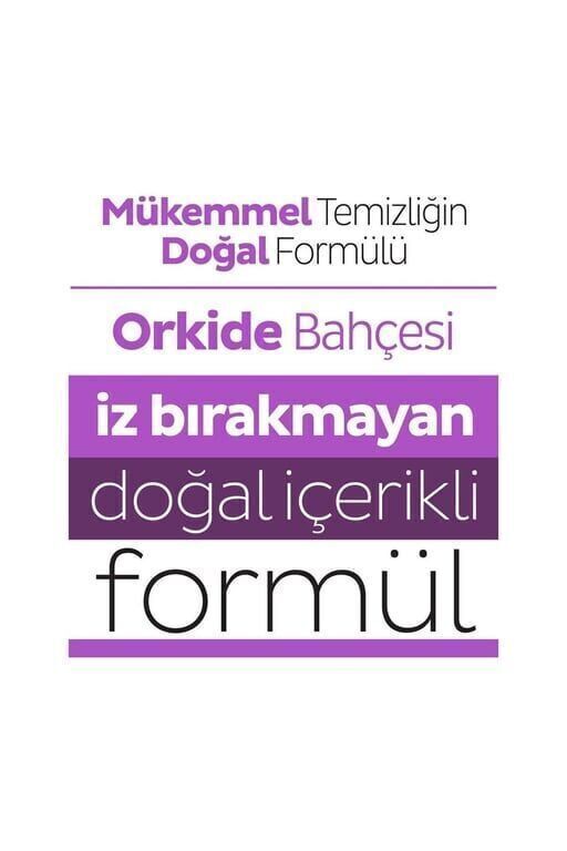 Sleepy Easy Clean Orkide Bahçesi Yüzey Temizlik Havlusu Islak Mendil 100 Lü Adet (1 Adet)