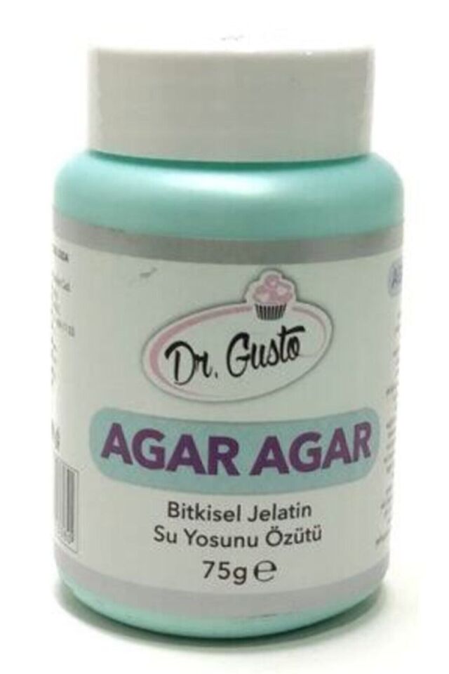 Agar Agar Tozu Bitkisel Jelatin