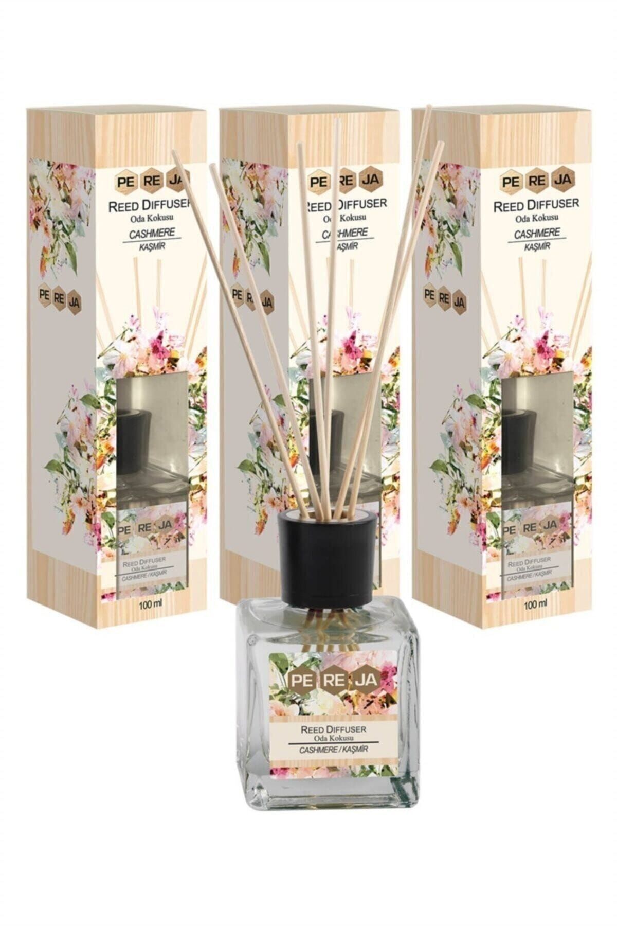 Kaşmir Çubuklu Oda Kutusu 100 Ml 3'lü Set