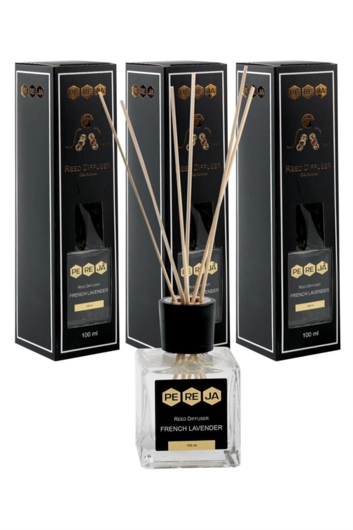 Lavanta Çubuklu Oda Kutusu 100 Ml 3'lü Set