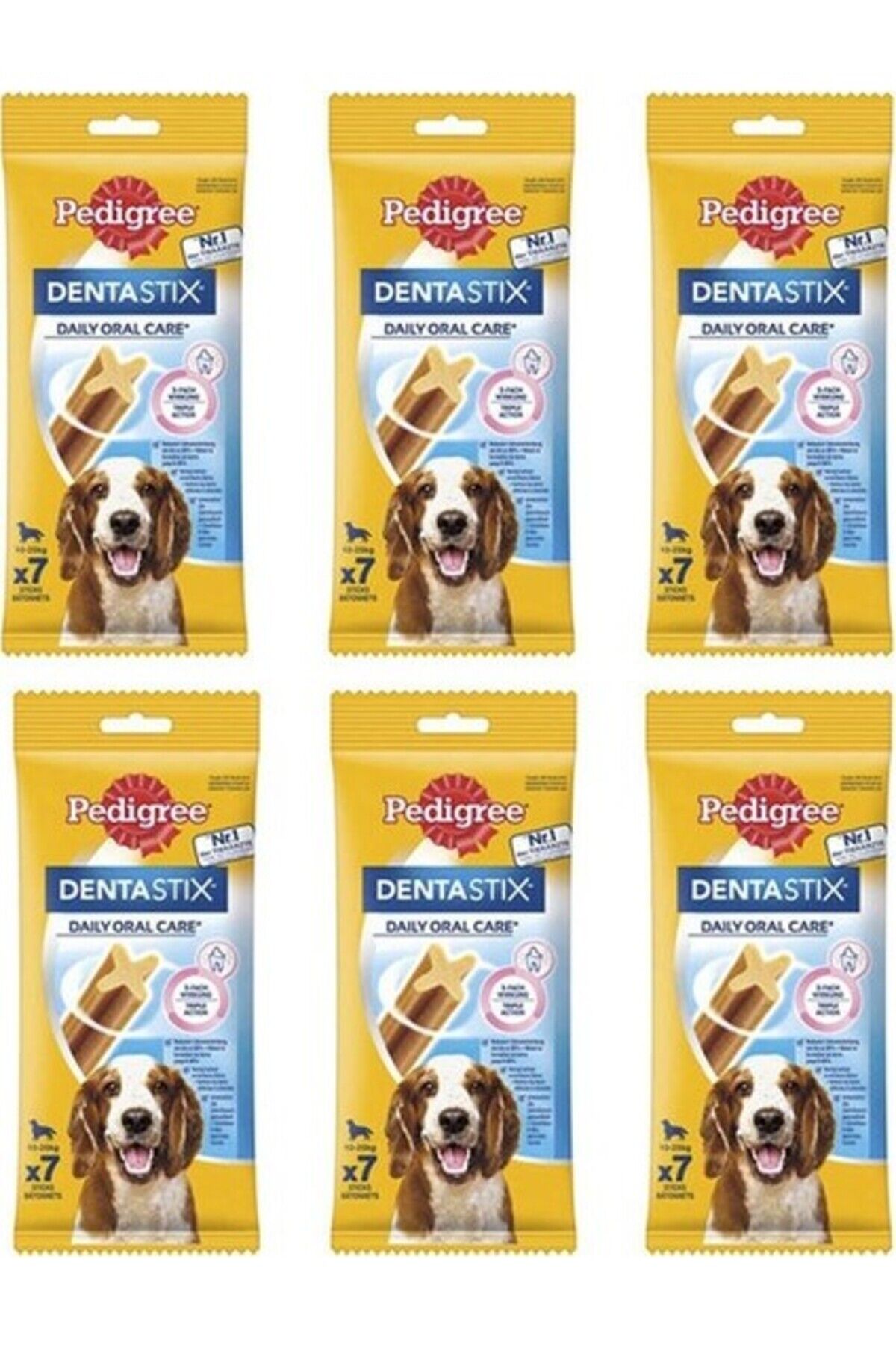 Dentastix Medium Large 7'li Köpek Ödül Maması 180 gr x 6