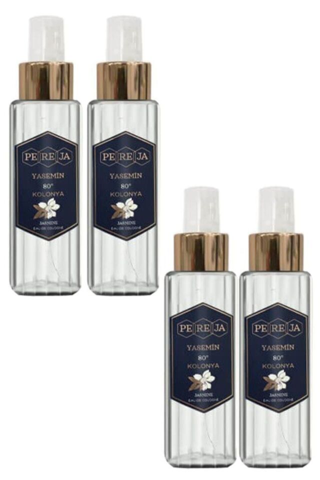 Pereja Yeşil Çay Kolonyası 100 ml Pet Ambalaj 4 Lü