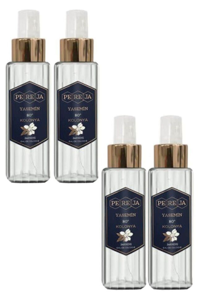 Pereja Yeşil Çay Kolonyası 100 ml Pet Ambalaj 4 Lü