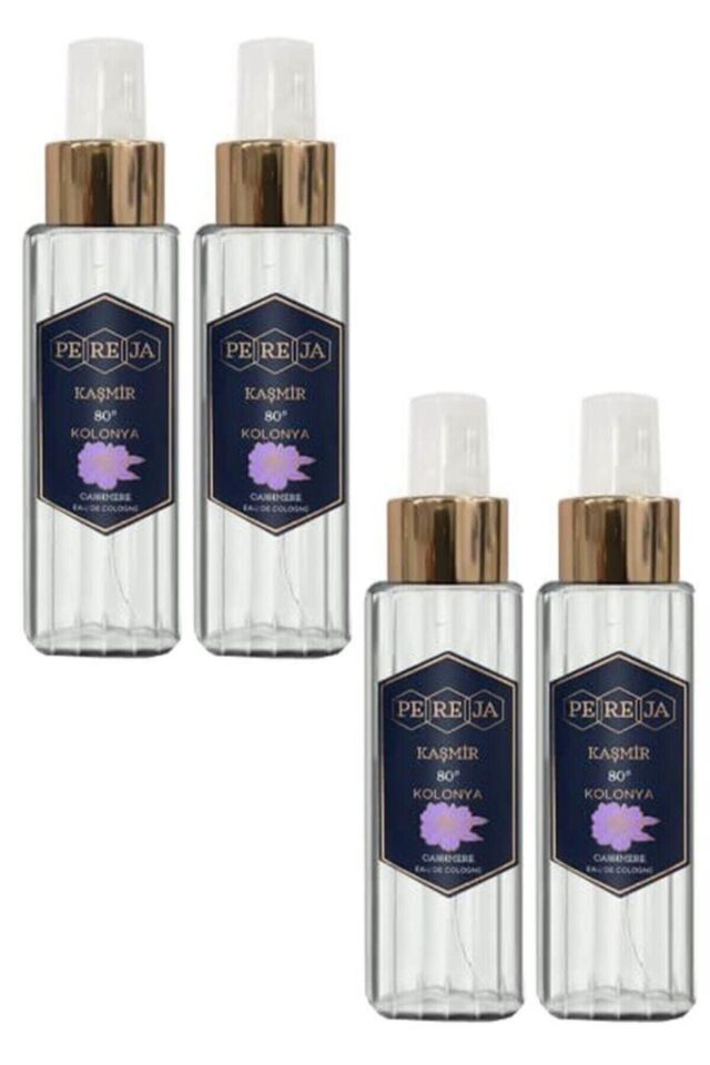 Pereja Pet Ambalaj Kaşmir Kolonyası 100 Ml 4 Lü