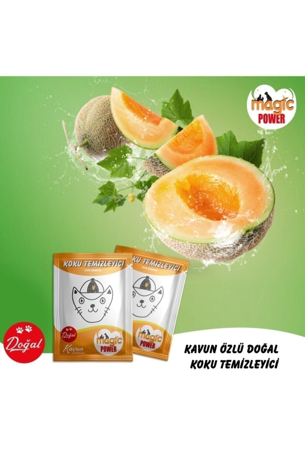 Kavun Doğal Kedi Kumu Koku Temizleyici 5 Adet