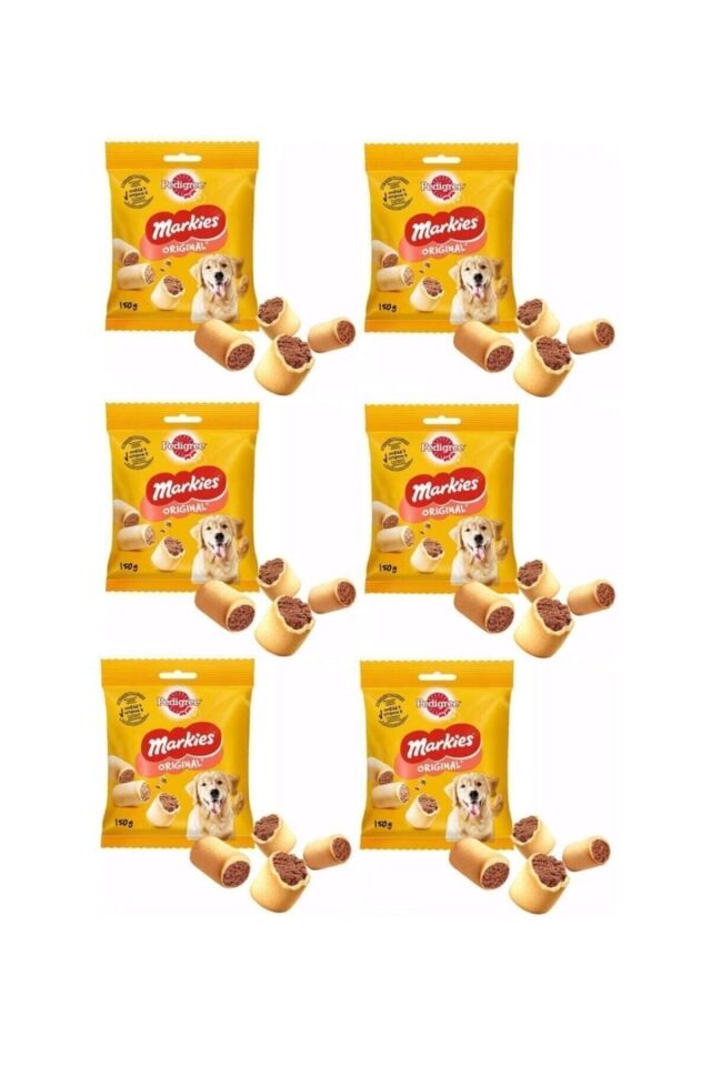 Pedigree Markies Köpek Ödül Bisküvisi 6x150 gr