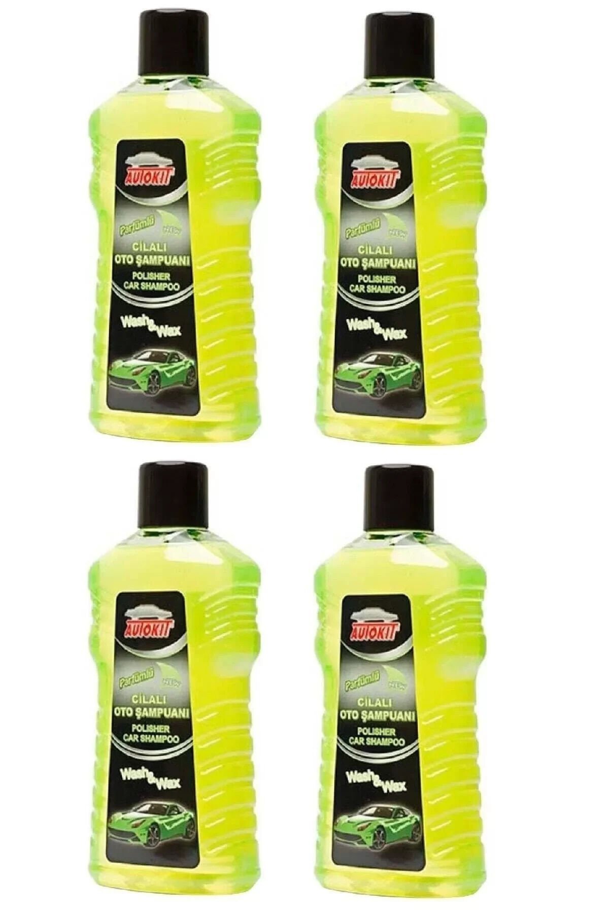 Cilalı Oto Şampuanı 1000 ml 4'lü Ekonomik Set
