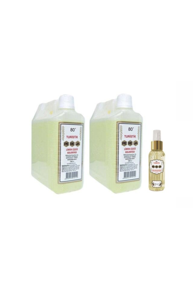 Limon Kolonyası 80 Derece 1 Lt 2 Adet