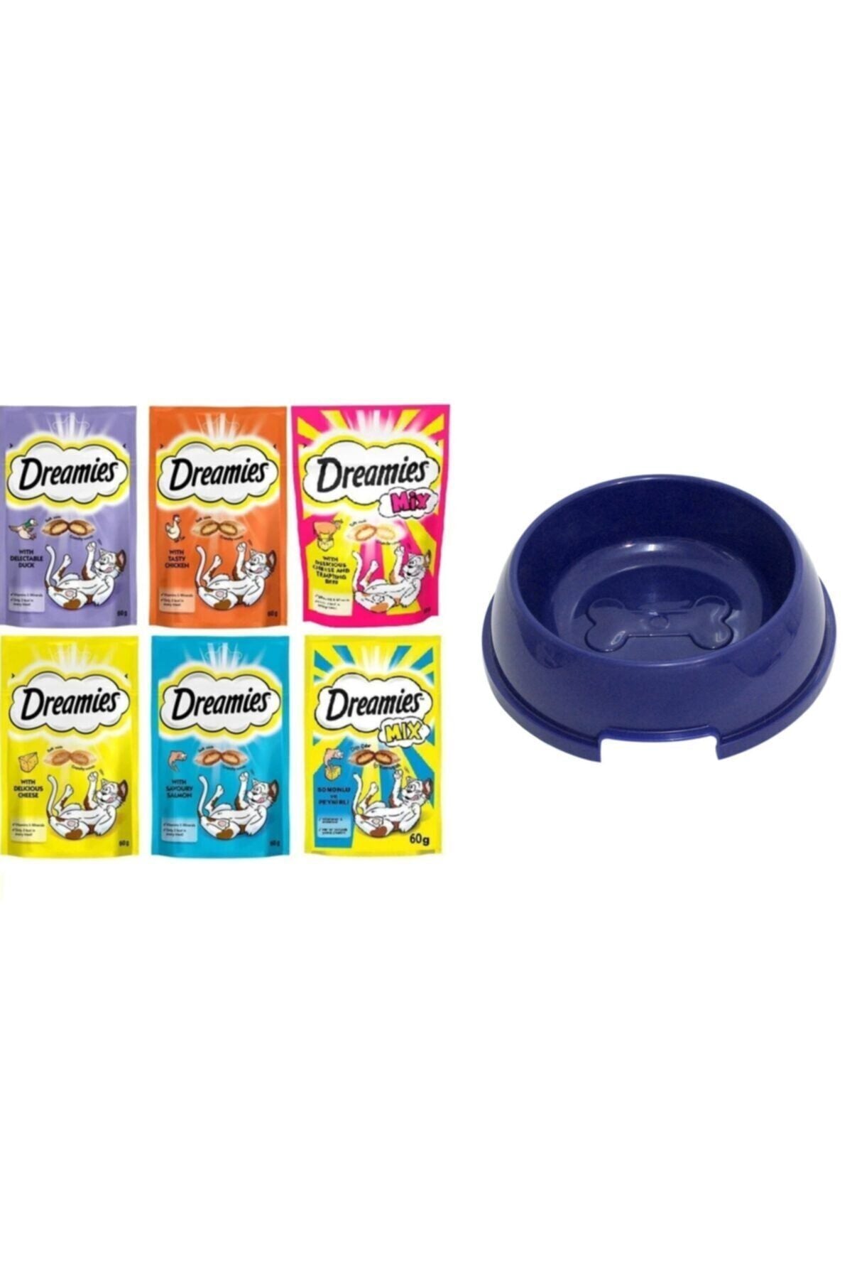 Ödül Maması 60gr 6'lı Karışık Set + Mama Kabı Hediyeli