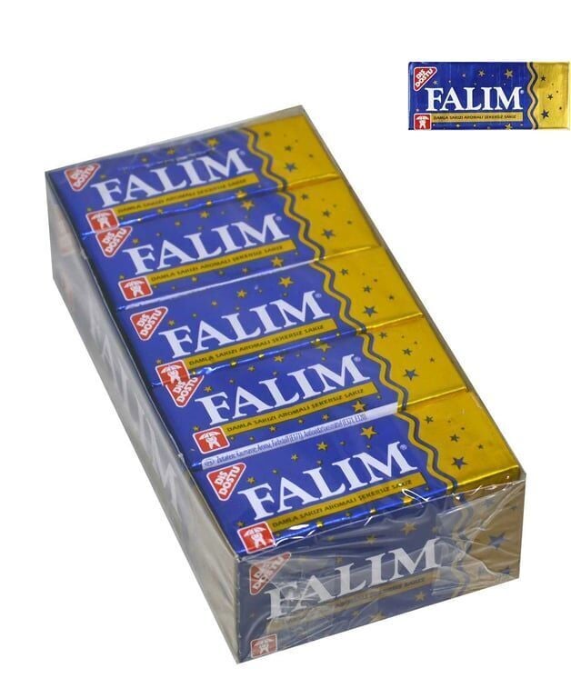 Falım Sakız 7 gr 20'li Paket Damla Sakız Aromalı