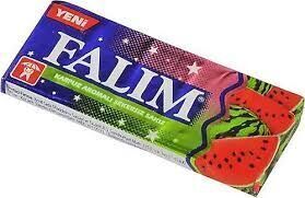 Falım Sakız 7 gr 20'li Paket Karpuz Aromalı