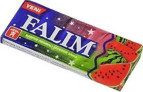 Falım Sakız 7 gr 20'li Paket Karpuz Aromalı
