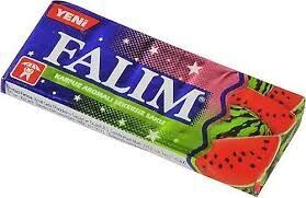Falım Sakız 7 gr 20'li Paket Karpuz Aromalı