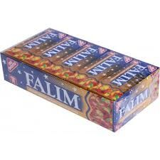 Falım Sakız 7 gr 20'li Paket Karışık Meyve Aromalı