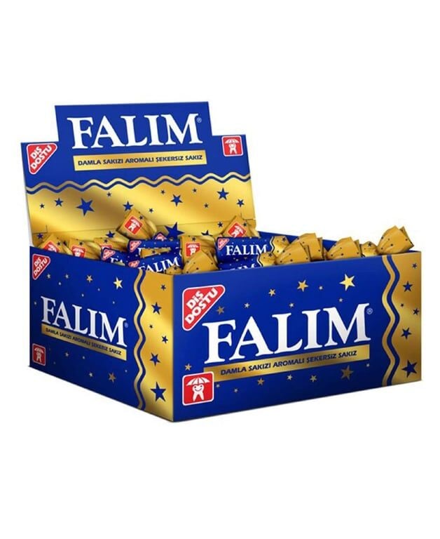 Falım Sakız 100'lü Paket Damla Sakız Aromalı