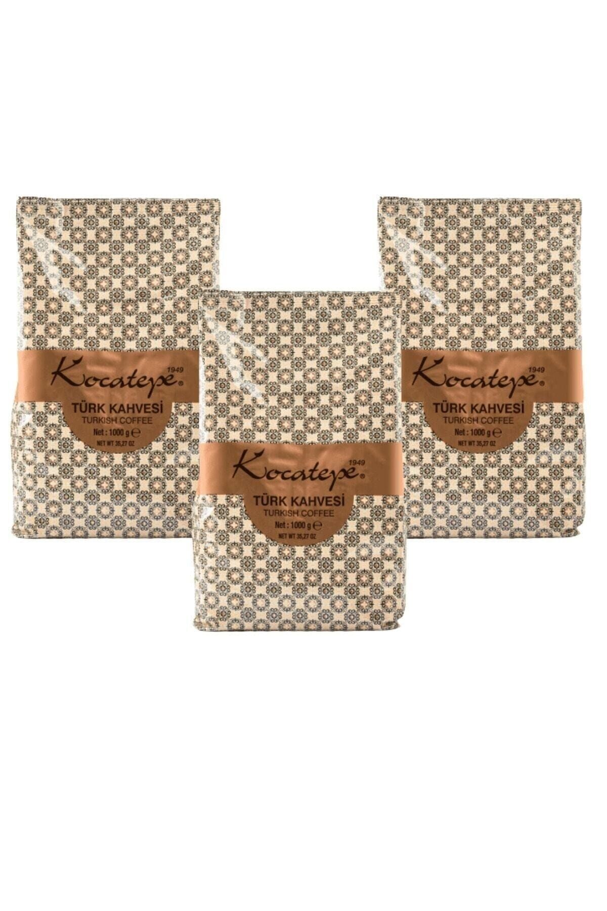 Kocatepe Kahve Türk Kahvesi 1 Kg X 3'lü Paket