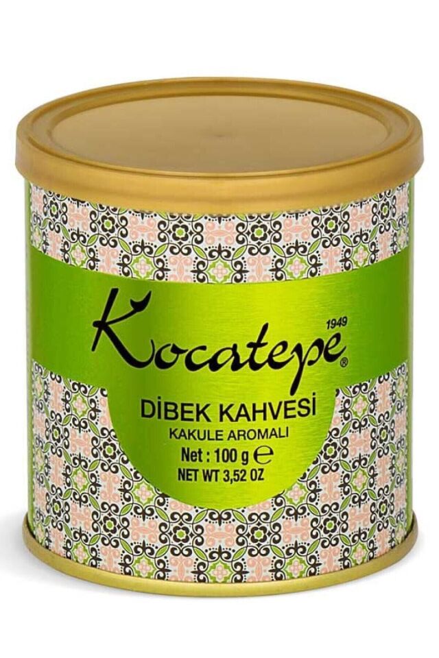 Kocatepe Kahve Dibek Kahvesi 100gr Teneke 3'lü Paket