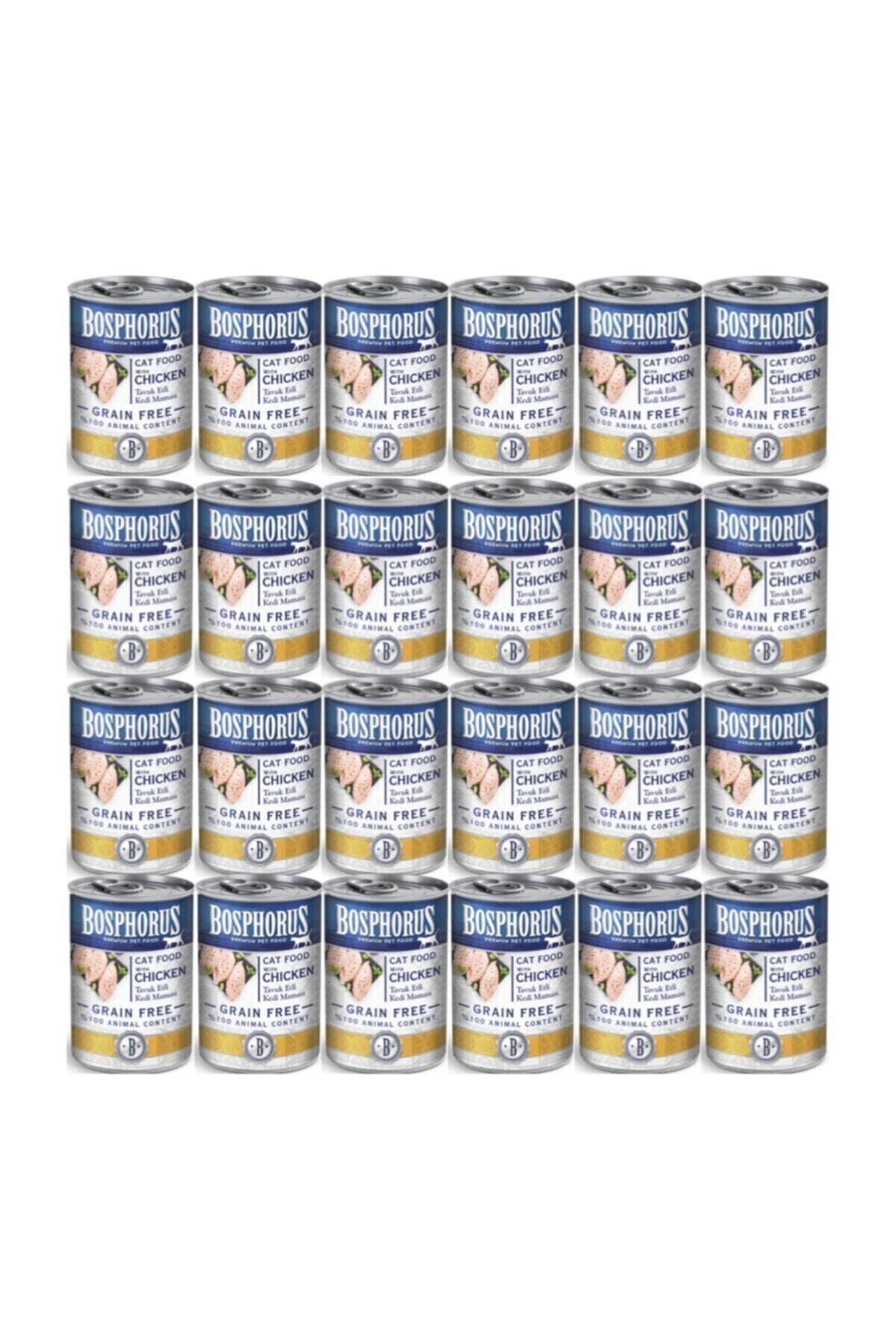 Chicken Tavuk Etli Kedi Konserve Maması 24 X 415 gr (PARÇA ETLİ)