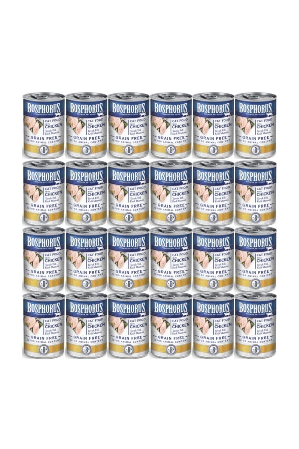 Chicken Tavuk Etli Kedi Konserve Maması 24 X 415 gr (PARÇA ETLİ)