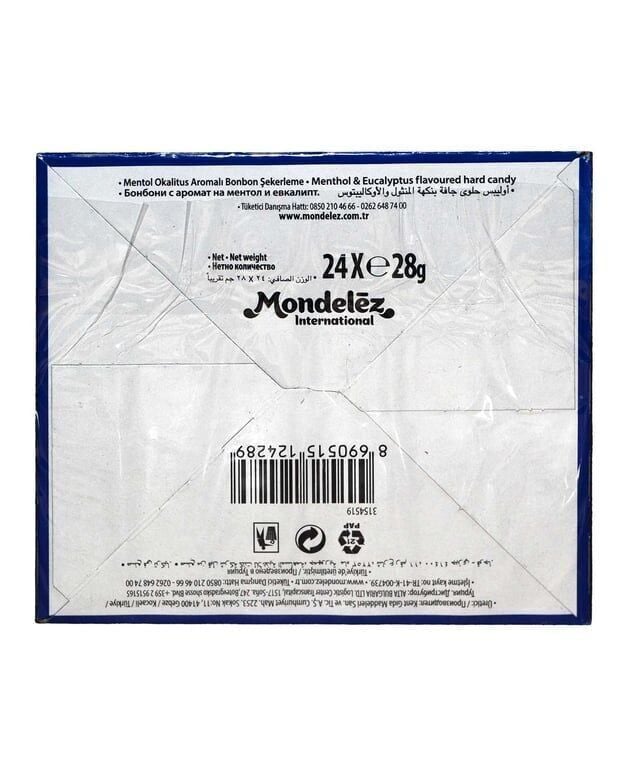 Olips Şekerleme 28 gr 24'lü Paket Mentol & Okaliptus Aromalı