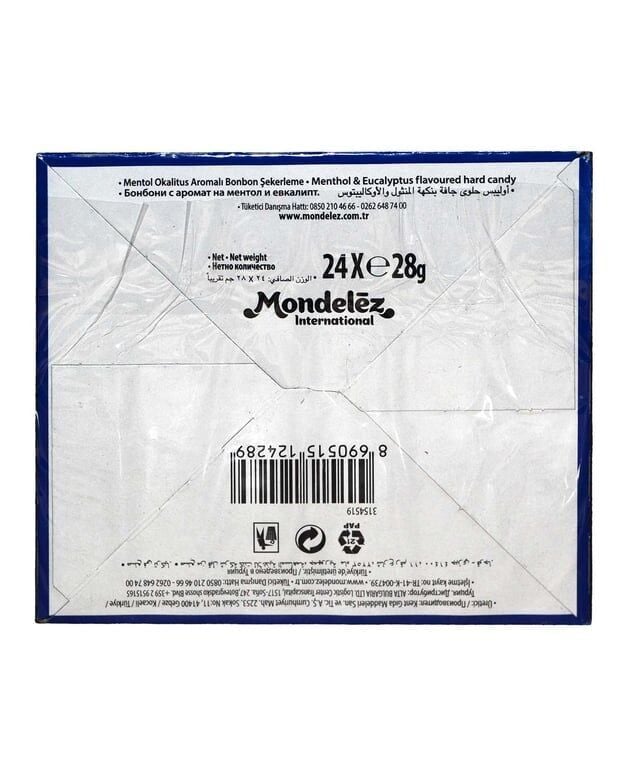 Olips Şekerleme 28 gr 24'lü Paket Mentol & Okaliptus Aromalı