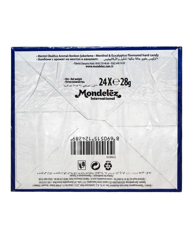 Olips Şekerleme 28 gr 24'lü Paket Mentol & Okaliptus Aromalı
