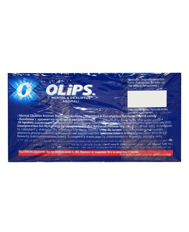Olips Şekerleme 28 gr 24'lü Paket Mentol & Okaliptus Aromalı