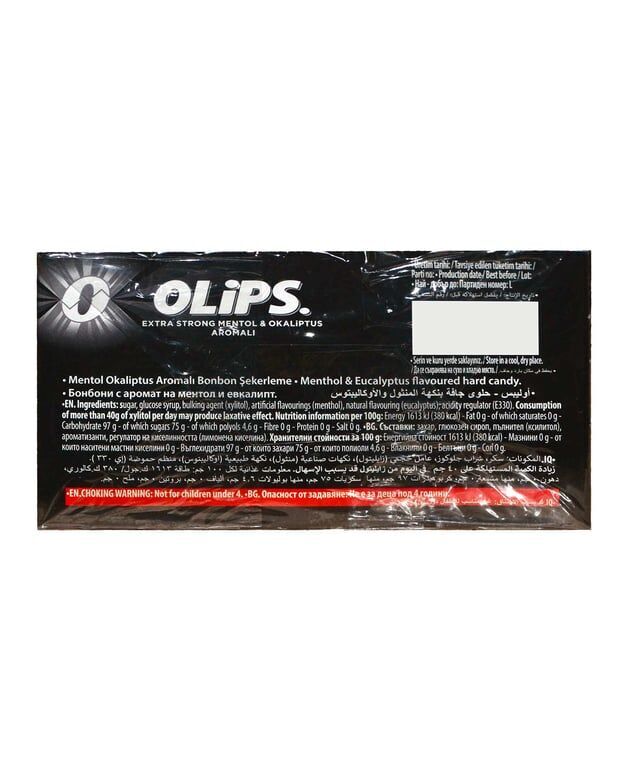 Olips Şekerleme 28 gr 24'lü Paket Keskin Mentol Aromalı