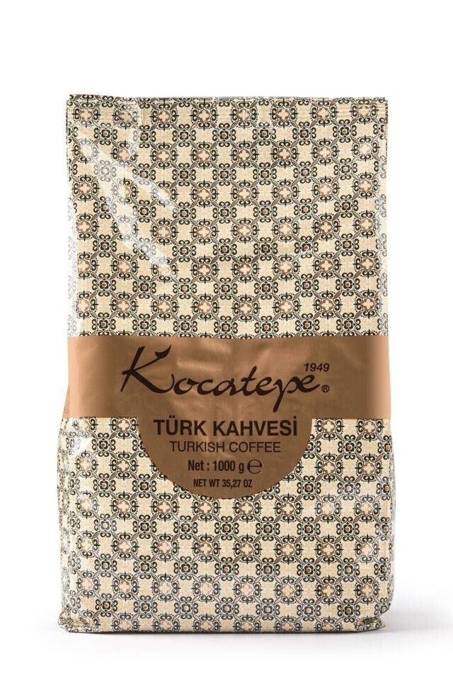 Kocatepe Kahve Türk Kahvesi 1 Kg Folyo 2'li Paket