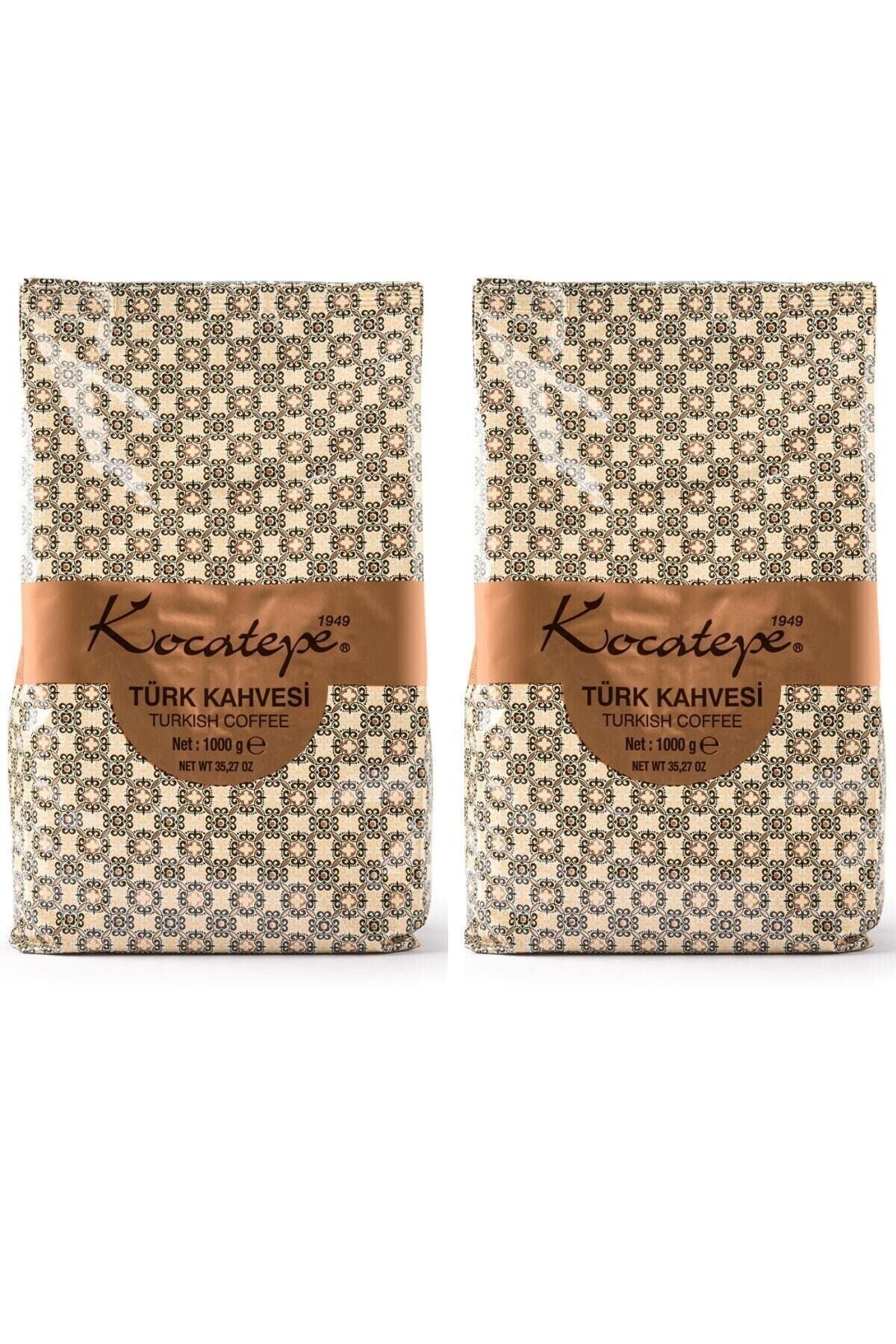Kocatepe Kahve Türk Kahvesi 1 Kg Folyo 2'li Paket