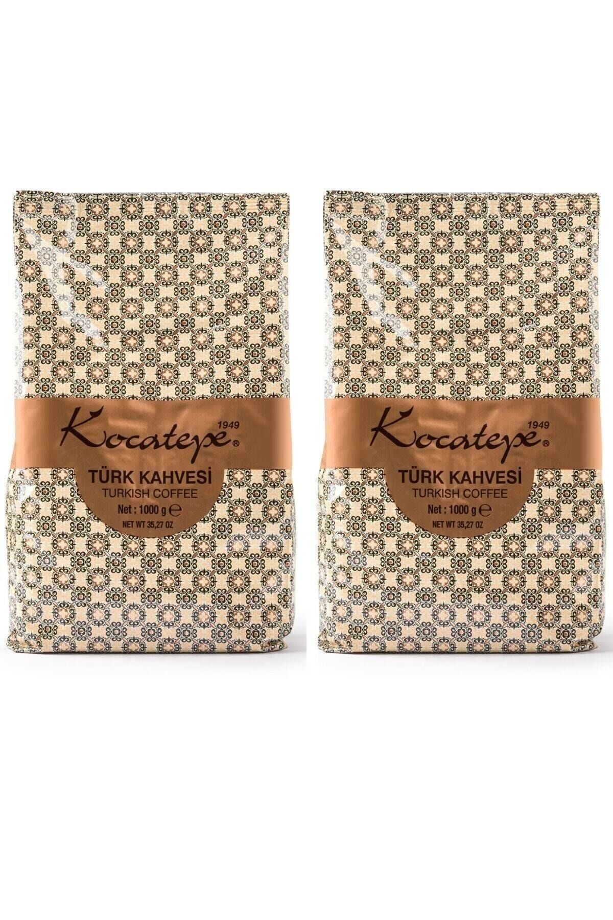 Kocatepe Kahve Türk Kahvesi 1 Kg Folyo 2'li Paket