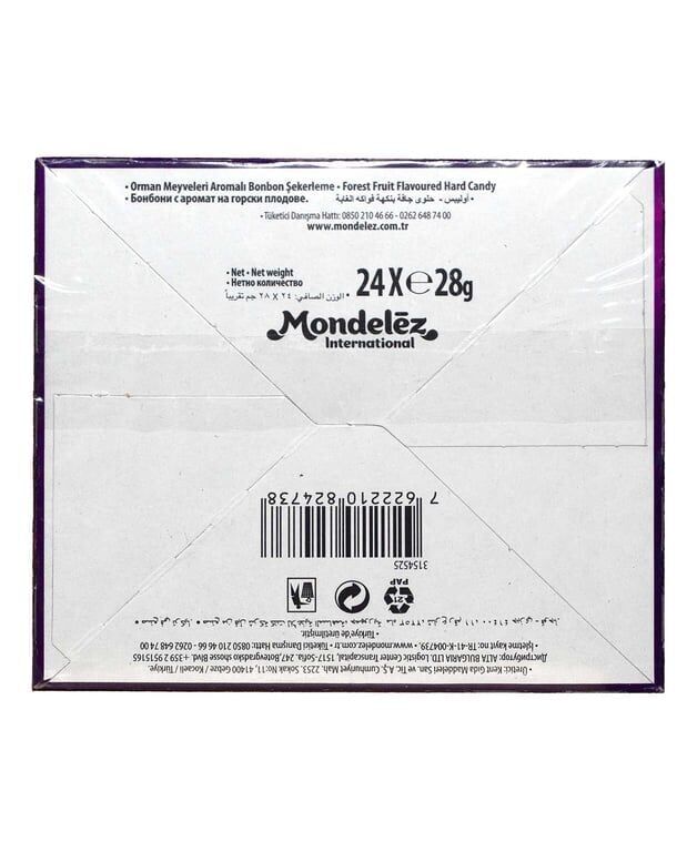 Olips Şekerleme 28 gr x 24'lü Paket Orman Meyveleri Bonbon