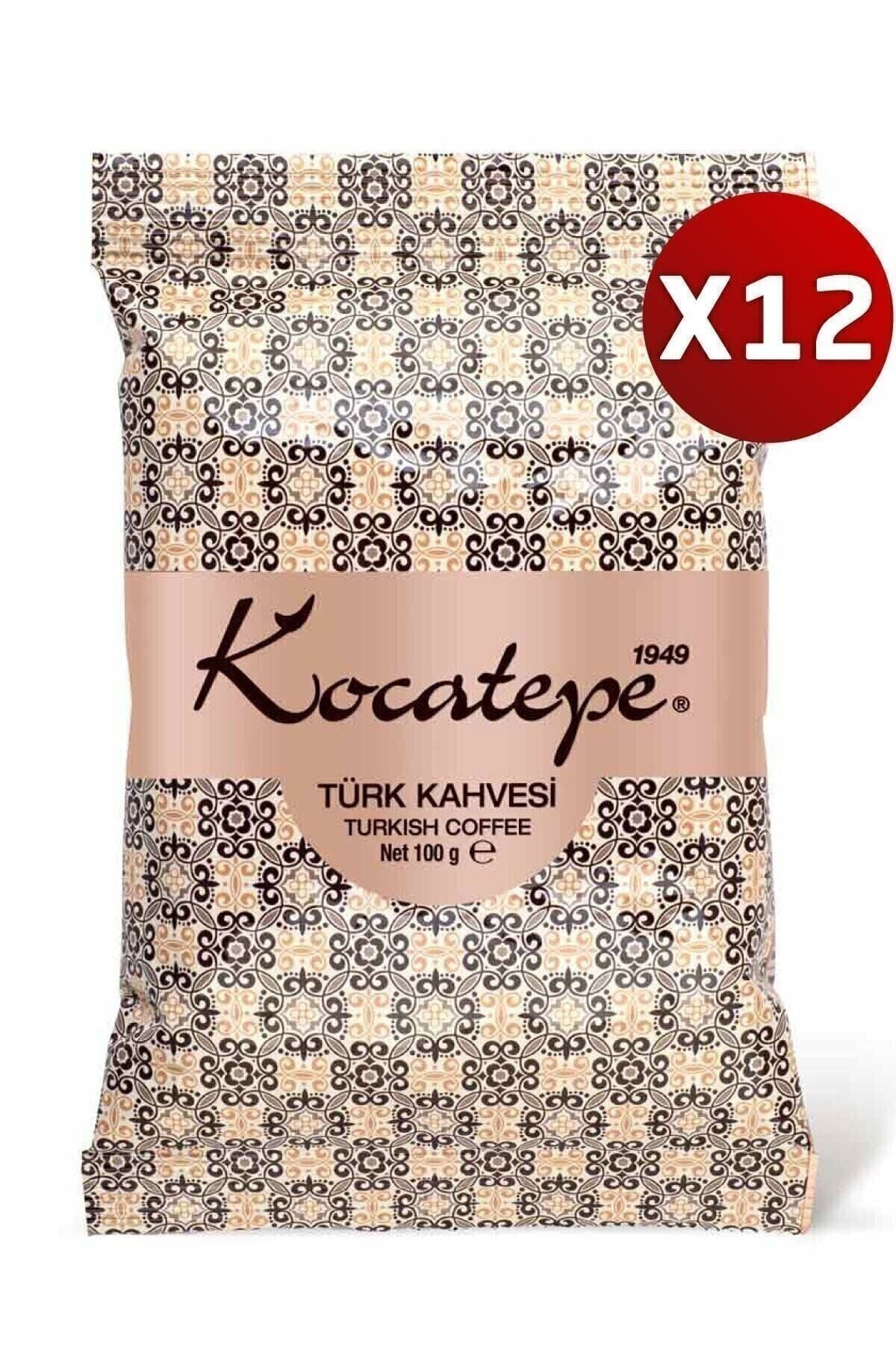 Kocatepe Kahve Türk Kahvesi 100 Gr Folyo 12'li Paket