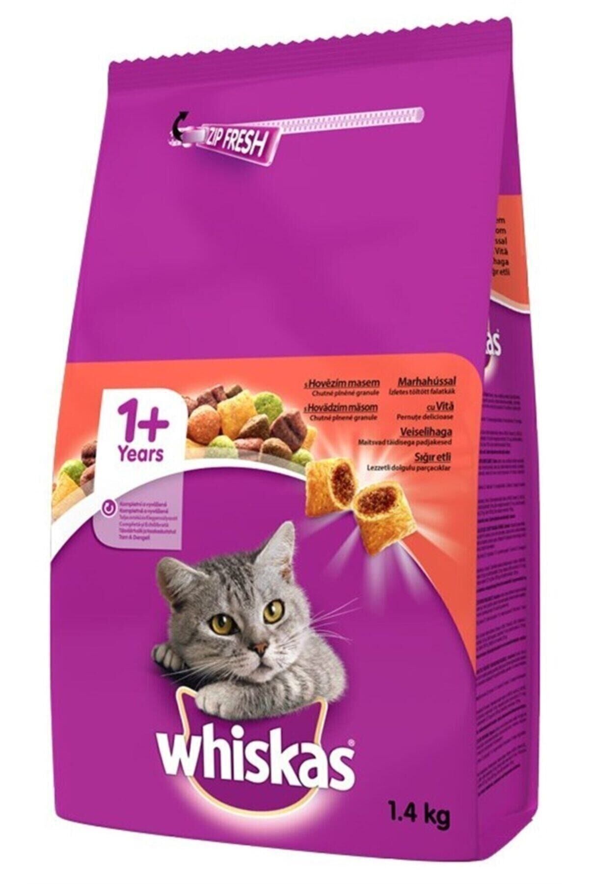 Biftekli Kuru Kedi Maması 1,4 Kg Ekspres