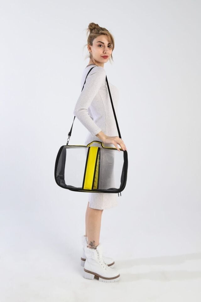 Bypet Kedi Taşıma Çantası Şeffaf Seyahat Evcil Hayvan Çantası Büyük Boy Şeffaf Astronot