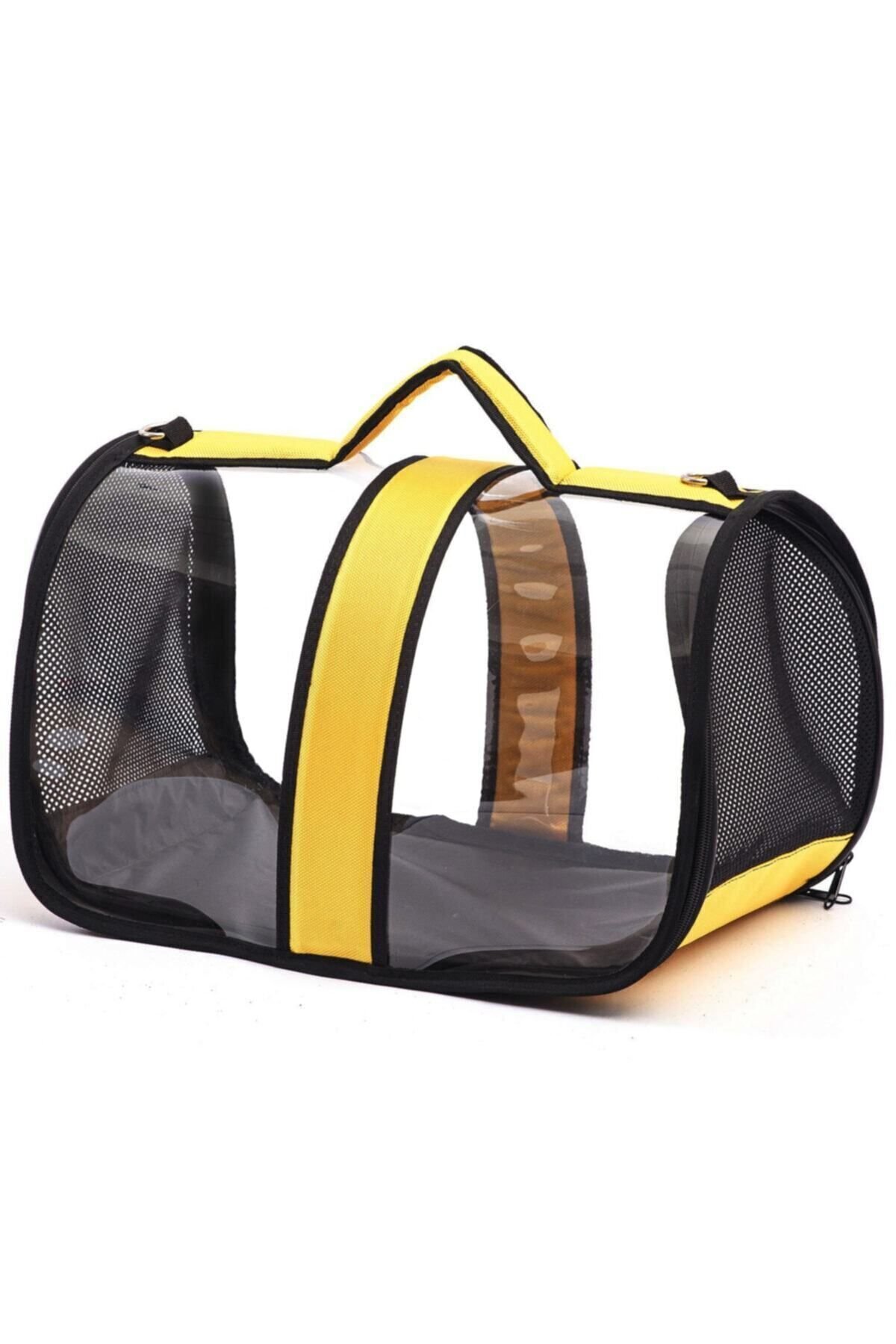 Kedi Taşıma Çantası Şeffaf Seyahat Evcil Hayvan Çantası Büyük Boy Şeffaf Astronot