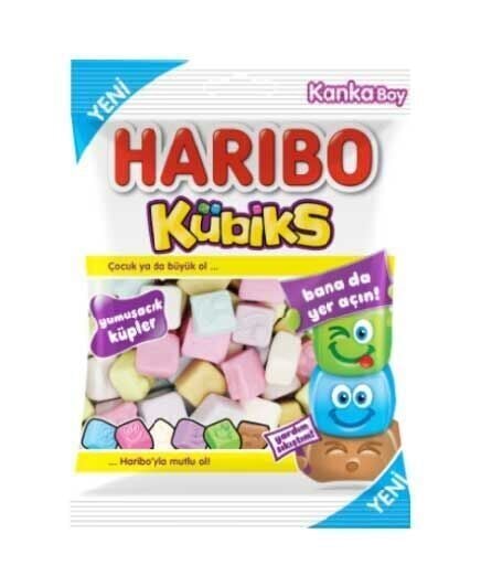 Haribo Yumuşak Şekerleme Kübiks 80 gr