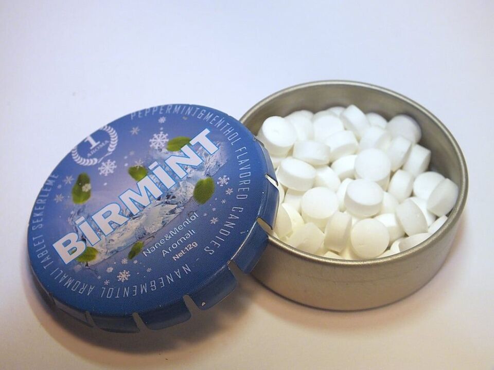 Birmint Mint Nane Aromalı Şeker 12 Gr x 12 li paket