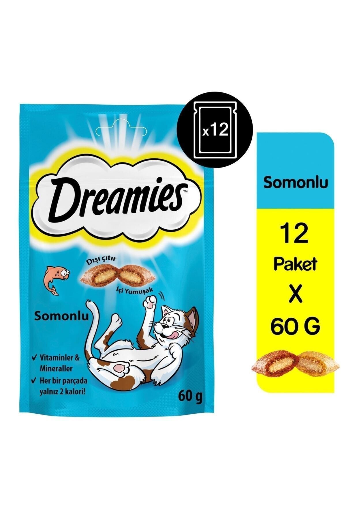 Somonlu Kedi Ödül Maması 12x60 gr