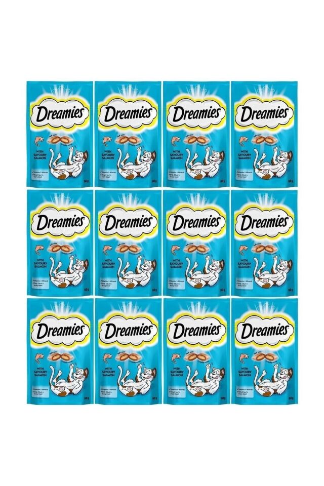 Somonlu Kedi Ödül Maması 12x60 gr