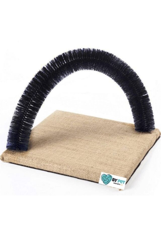 Bypet Fırçalı Siyah Kedi Kaşınma , Sürtünme Ve Masaj Tahtası