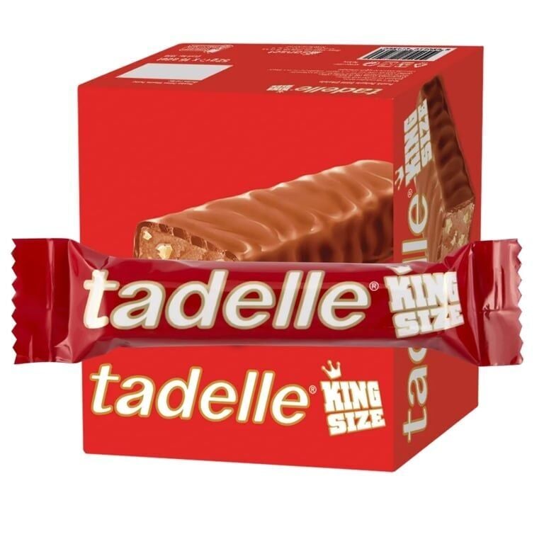 Tadelle Sütlü King Çikolata 52 gr Fındıklı X 16'lı Paket