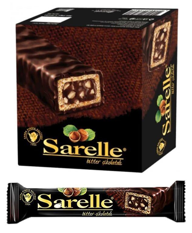 Sarelle Gofret 33 gr Bitterli X 20'li Paket