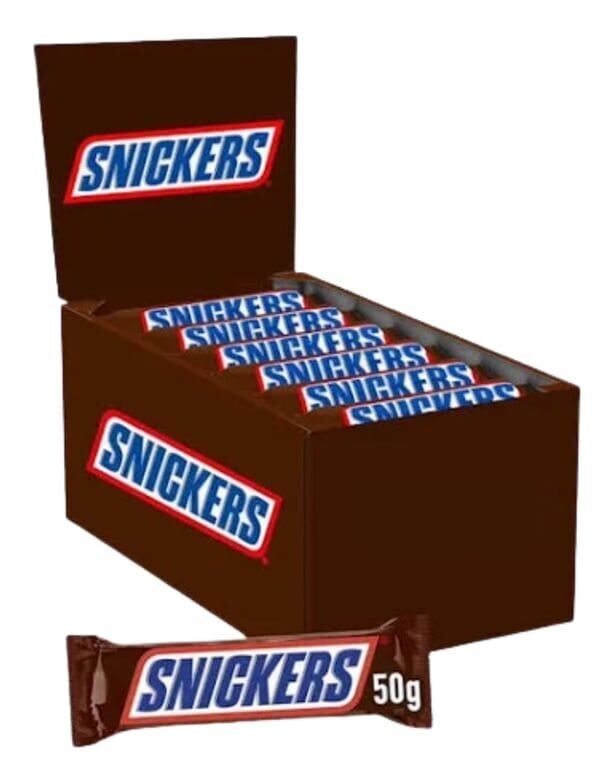 Snickers Çikolata 50 gr 24'lü Paket