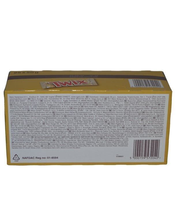 Twix Çikolata 50 gr 25'li Paket