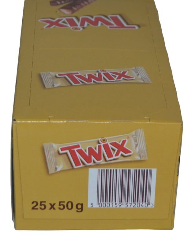 Twix Çikolata 50 gr 25'li Paket