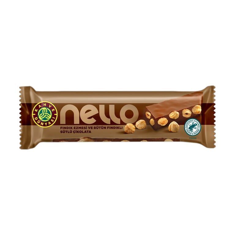 Nello Fındık Ezmesi Ve Fındıklı Çikolata 33 G