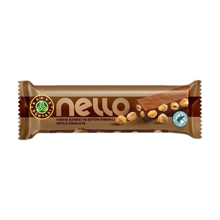 Nello Fındık Ezmesi Ve Fındıklı Çikolata 33 G