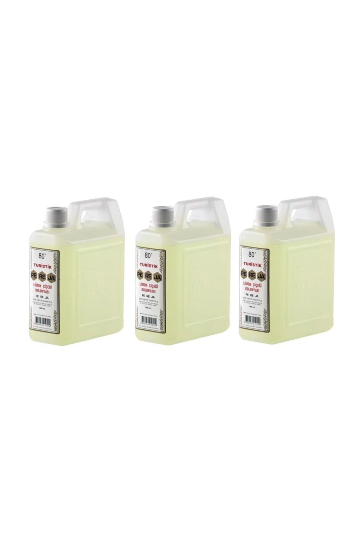 Limon Kolonyası 80 Derece 1000 Ml (3 Adet )